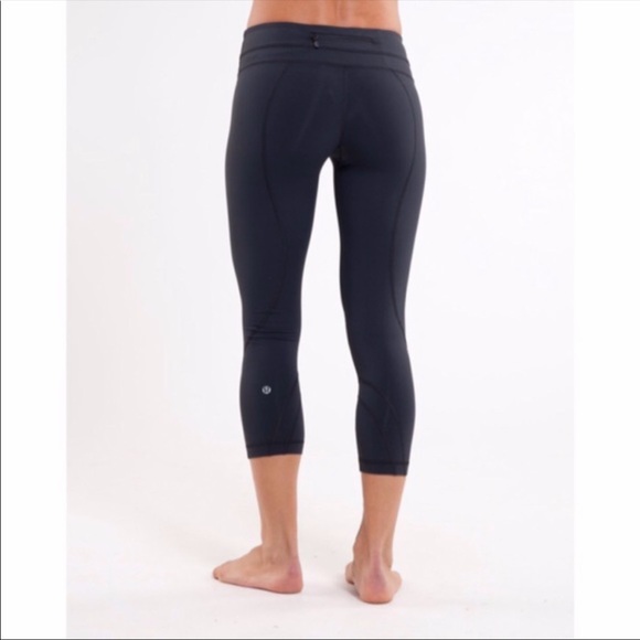 lululemon athletica Pants - Lululemon Run Inspire Crop Leggings